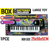 Electronic Keyboard, 37 Key Battery Operated, 42.5cm