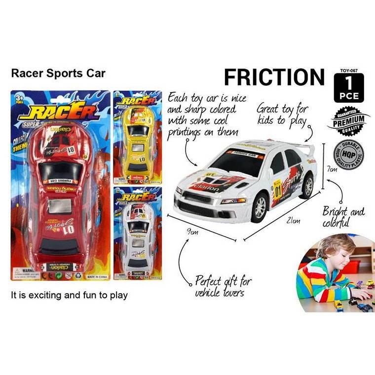 Friction Racing Car, 20cm