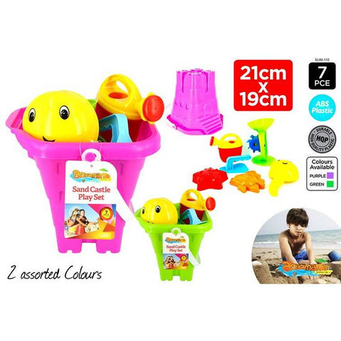 Sand Castle Play Set, 7pcs