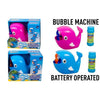 Whale Bubble Machine with  Bubbles, Bateery Operated, 2pcs