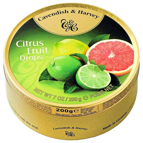 Cavendish and Harvey Citrus Fruit Drops, 200g