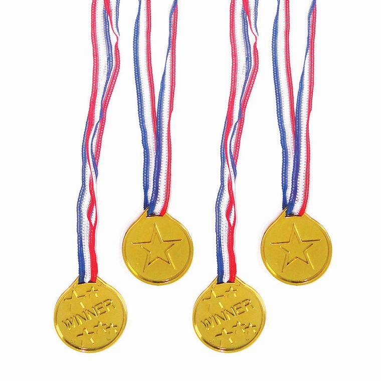 Favour Gold Medal 4Pcs